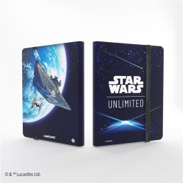 Gamegenic Star Wars: Unlimited Álbum para 360 Cartas con Doble Funda, 18 Bolsillos por Página