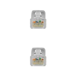 Nanocable 10.20.1300 Cable de Red Latiguillo RJ45 UTP Cat.6 50cm Gris, Libre de Halógenos LSZH, OFC AWG24