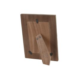 DKD Home Decor Set de 3 Marcos de Fotos Modernos de Resina y Hueso Natural Blanco 1.8 x 29 x 24 cm