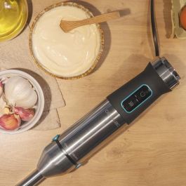 CECOTEC Batidora de Inmersión Power TitanBlack 1500 XL 1500W Negro, Plata