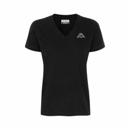 Camiseta de Manga Corta Mujer Kappa Cabou Negro Precio: 14.49999991. SKU: S6445652