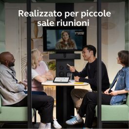 Jabra PanaCast 40 VBS MS VB AND Cámara de Video Colaborativa 4K Ultra HD, 4x Zoom, 180° FoV, MS Teams Rooms Negro