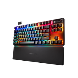 SteelSeries APEX PRO TKL WIRELESS GEN 3 Teclado Gaming Inalámbrico USB + Bluetooth Inglés EE.UU. Negro - 64871 Precio: 633.58999979. SKU: B1FZ47QHV6