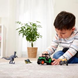 Dickie Toys SMOB203834009 Caja Cazador de Dinosaurios con 1 Figura Articulada y 2 Dinosaurios Incluidos Dickie Toys SMOB203834009 Caja Cazador de Dinosaurios con 1 Figura Articulada y 2 Dinosaurios Incluidos