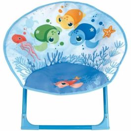 Fun House FUN3700057135140 Silla Plegable Tortugas Acuáticas Infantil 47x54x42 cm