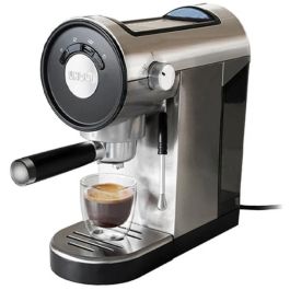 Unold 28636 Piccopresso - Máquina Espresso 0.9L, Café Molido, 20 Bares, Espumador, Negro/Acero Inoxidable Precio: 131.50000006. SKU: B1J456RGAH
