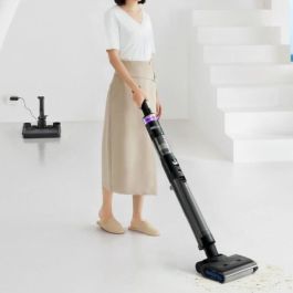 Eziclean EZI1717081890313 Aspiradora inalámbrica Cyclowash P12 Combo húmedo y seco 200W, 25 min, 13.5 kPa, Negra