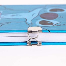 Cerdá Diario con Caja Stitch para Niños y Niñas, Edad 2-8 Años, Varios Idiomas, Color Azul