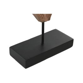 Figura Decorativa Home ESPRIT Marrón Negro Moderno 40 x 9 x 40 cm Figura Decorativa Home ESPRIT Marrón Negro Moderno 40 x 9 x 40 cm