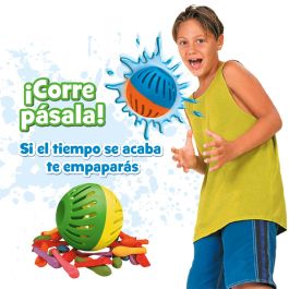 Bizak 35007532 Juego Bola Buuum - Bola de Agua Refrescante y Divertida, Juguete Acuático para Lanzar y Mojar Niños +3 Años