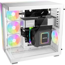 be quiet! 600 DX Caja Gaming Midi-Tower PC Light Base, Blanco, Ventana Lateral, Iluminación RGB, ATX/Micro ATX/Mini-ATX