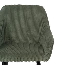 Taburete Verde Tejido-Metal Contract 54 X 41,50 X 109 cm