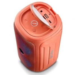 NGS ROLLERBEASTCORAL Altavoz Bluetooth Inalámbrico Roller Beast 32W IPX5 Resistente Salpicaduras TWS 6000mAh Radio FM Coral NGS ROLLERBEASTCORAL Altavoz Bluetooth Inalámbrico Roller Beast 32W IPX5 Resistente Salpicaduras TWS 6000mAh Radio FM Coral
