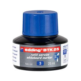 Tinta Rotulador Edding Pizarra Blanca Btk-25 Color Azul Bote 25 mL