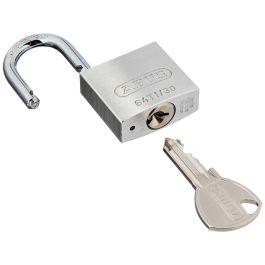 Abus ABU4003318561863 Candado 64TI/30 Titalium, Cuerpo de aluminio, Llave paracéntrica, Riesgo de robo medio