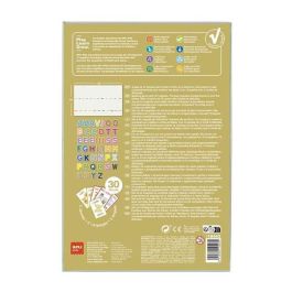 Juego magnético el alfabeto bilingüe con 44 piezas. descubre hasta 30 palabras diferentes en español e inglés. 21x5,5x31 cm Juego magnético el alfabeto bilingüe con 44 piezas. descubre hasta 30 palabras diferentes en español e inglés. 21x5,5x31 cm