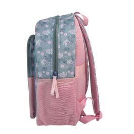 Toybags Mochila Primaria Stitch Pink, Doble Compartimento, Adaptable a Carro, 44x30x20 cm