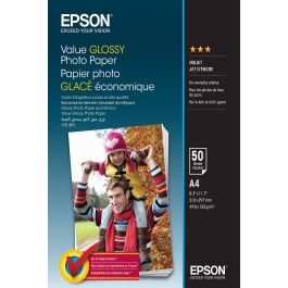 EPSON Value Glossy Photo Paper - A4 - 50 Hojas Precio: 15.59000058. SKU: B1EFXR9GLP