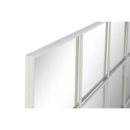 DKD Home Decor Espejo Scandi Tipo Ventana Blanco 122 cm Ancho x 122 cm Alto x 2 cm Fondo en Hierro y Cristal Precio: 92.88999995. SKU: B13D5FNFW7