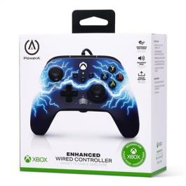 Power A 1521745-02 Mando con Cable Mejorado para Xbox Series X/S, Xbox One y Windows 10/11 - Diseño Ergonómico, Botones Asignables, Vibración Power A 1521745-02 Mando con Cable Mejorado para Xbox Series X/S, Xbox One y Windows 10/11 - Diseño Ergonómico, Botones Asignables, Vibración