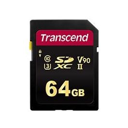 Transcend SDC700S Tarjeta de Memoria SDXC 64GB Clase 10 U3 V90, 285MB/s Lectura, 180MB/s Escritura Precio: 92.50000001. SKU: B13GGJEQ56