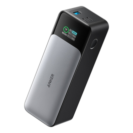 Anker 737 Power Bank, PowerCore 24K - 24000 mAh, Cargador Portátil USB C 100W con GaNPrime, 3 Puertos (2 USB-C + 1 USB-A), PD 3.1, 140W Entrada, Pantalla Digital, Negro/Plata Precio: 115.6899997. SKU: B12WEXD63D