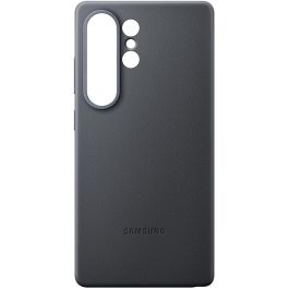 Samsung EF-VS938 Funda Kindsuit Original para Galaxy S25 Ultra, Protección Anticaída, Resistente a Rayones, Piel Sintética Negro