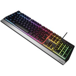 GENESIS RHOD 300 RGB Teclado Gaming Alámbrico USB de Membrana Completo con Teclado Numérico Retroiluminación LED RGB Negro