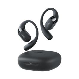 Shokz OpenFit 2+ Auriculares Inalámbricos Negro para Llamadas y Música IP55 Resistentes al Sudor y Agua