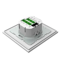 Vivolink Panel de Control de 8 Botones para Salas de Reuniones, Control RS232/RS485, IR, Relé 12V para Proyectores y Pantallas