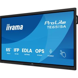IIYAMA TE6515A-B1AG Panel Interactivo 65" IPS 4K Ultra HD Táctil 3840x2160 con USB-C y WiFi 6