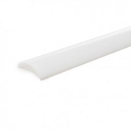 Greenice LLE-ALP016R-O Perfíl Aluminio para Tira LED con Difusor Opal de 2 Metros - Incluye Clips y Tapones