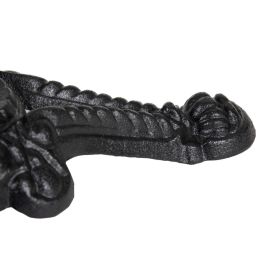 Mesa Auxiliar Blanco-Negro Metal-Mármol 60 X 60 X 71 cm