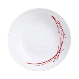 Arcopal Plato Hondo Domitille Rojo 20 cm, 12 Unidades. Vidrio Opal Templado Extra Resistente. Apto Microondas y Lavavajillas. Fabricado en Francia Precio: 27.50000033. SKU: S2707691