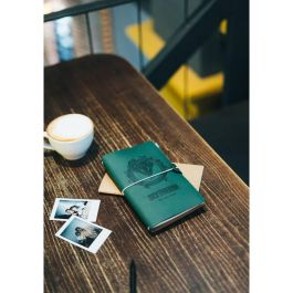 ERIK Cuaderno de viaje Harry Potter Slytherin Tapa blanda de cuero sintético 19,5x11,5cm con banda elástica