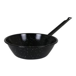 La Estrella Sarten Honda Bordonada 22 cm - 1.7 L Jaspeada (8 Unidades)