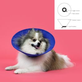 KVP Collar Isabelino Ez Soft para Perro y Gato, Cuello 14-31 cm, Profundidad 14 cm, Azul Precio: 9.5000004. SKU: S6101529