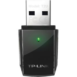 TP-LINK Archer T2U Adaptador USB 2.0 WiFi AC600 Doble Banda 802.11ac para PC/Portátil, 433Mbps en 5GHz + 150Mbps en 2.4GHz
