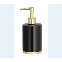 DKD Home Decor Dosificador Glam para Jabón o Loción Negro Dorado, Materiales Gres y Metal, Set de 2 Unidades, Medidas 8x8x19 cm Precio: 9.5000004. SKU: B1B8XFR433