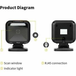 Equip Lector Código Barras 351028 Omnidireccional 2D