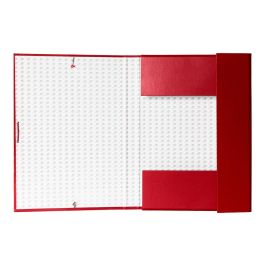 Carpeta Proyectos Liderpapel Folio Lomo 30 mm Carton Forrado Roja