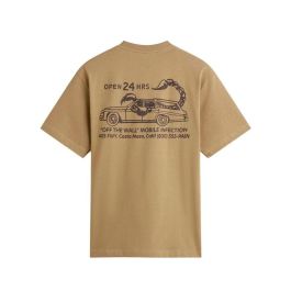 Camiseta de Manga Corta Hombre Vans Sting Wagon Ss Marrón claro L