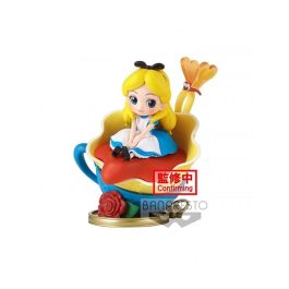 Banpresto Figura Coleccionable Q Posket Stories de la Colección Disney Characters, Alicia, 9cm en PVC