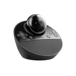 Logitech BCC950 ConferenceCam Cámara Web HD 1080p con Micrófono Cancelación Ruido y Altavoz para Videoconferencias de 1-4 Personas Certificada Skype