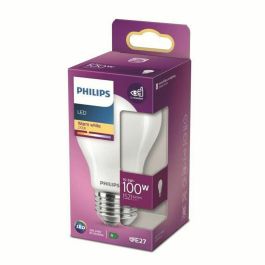Philips Bombilla LED Equivalente 100W E27 Blanco cálido No regulable Plástico