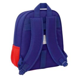 Safta Mochila Infantil Adaptable a Carro Atlético de Madrid 27x33x10 cm