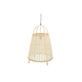 Lampara Techo Tropical DKD Home Decor Crema Natural 47 x 64 x 47 cm Precio: 49.96453. SKU: S3031205