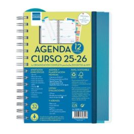 Finocam Agenda Docente Magistral Personalizable Espiral Doble 4º Svh Azul 2025-2026 Finocam Agenda Docente Magistral Personalizable Espiral Doble 4º Svh Azul 2025-2026
