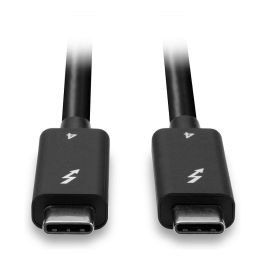 Lindy Cable Thunderbolt 4 2m 40Gbps Soporte Pantalla 8K/Dual 4K USB Type C Power Delivery 100W Certificado