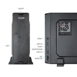 TOOQ CAJA SLIM MATX TQC-3007U3CD 500W LECTOR TARJETAS TOOQ CAJA SLIM MATX TQC-3007U3CD 500W LECTOR TARJETAS